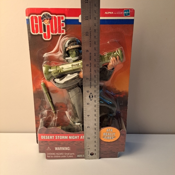 G.I. Joe Desert Storm Night Attack Action Figure Hasbro 2001 - Picture 7 of 7